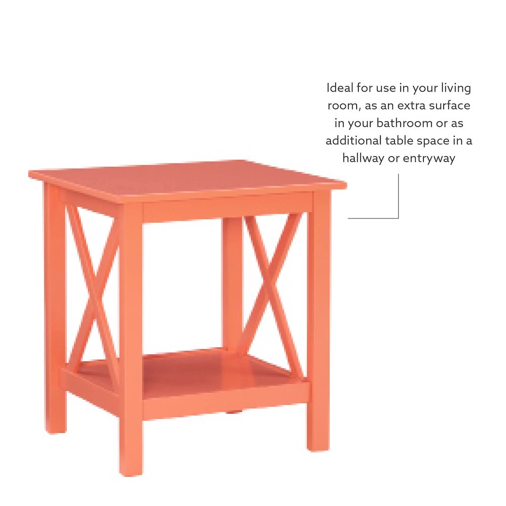 Davis Coral End Table. Picture 11
