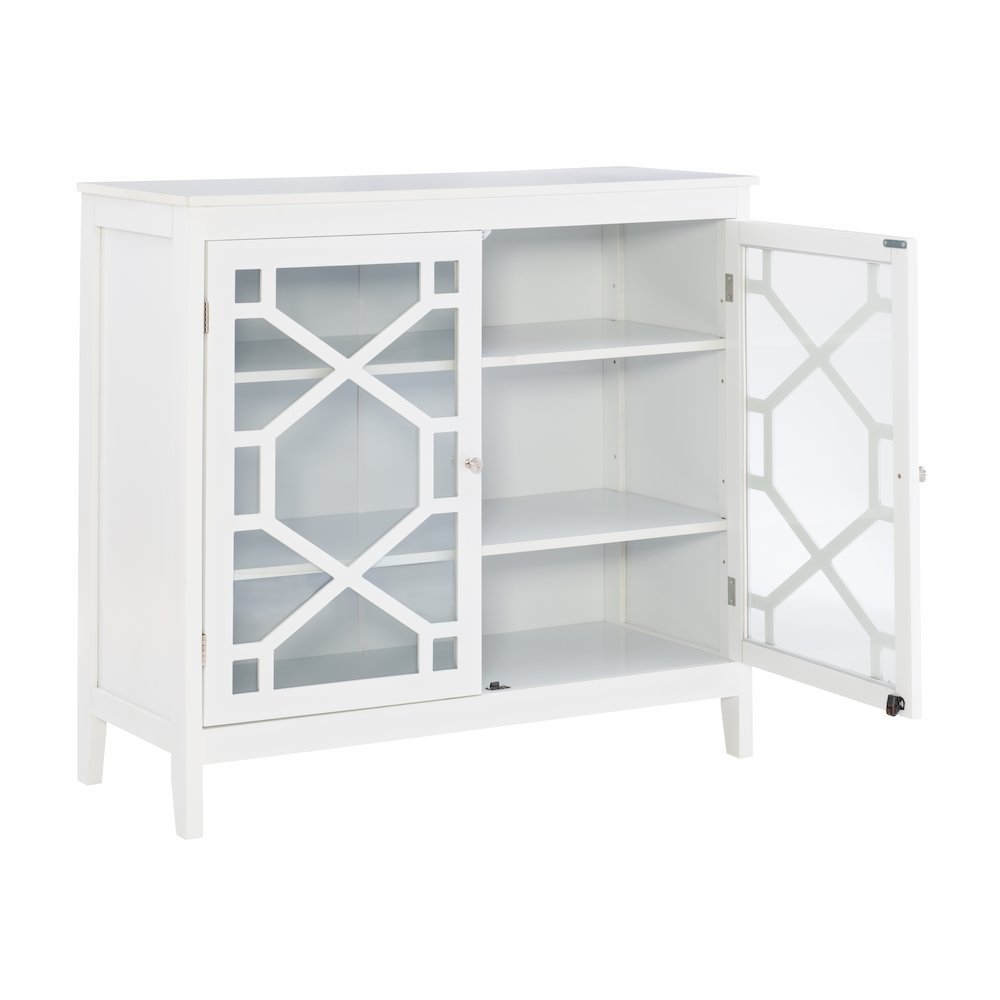 Fetti White Large Cabinet. Picture 1