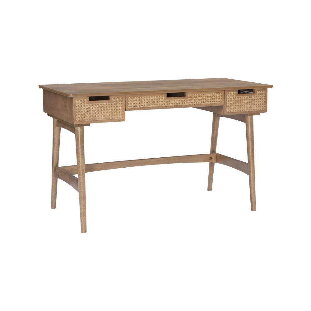 Ryker Rattan Desk. Picture 1