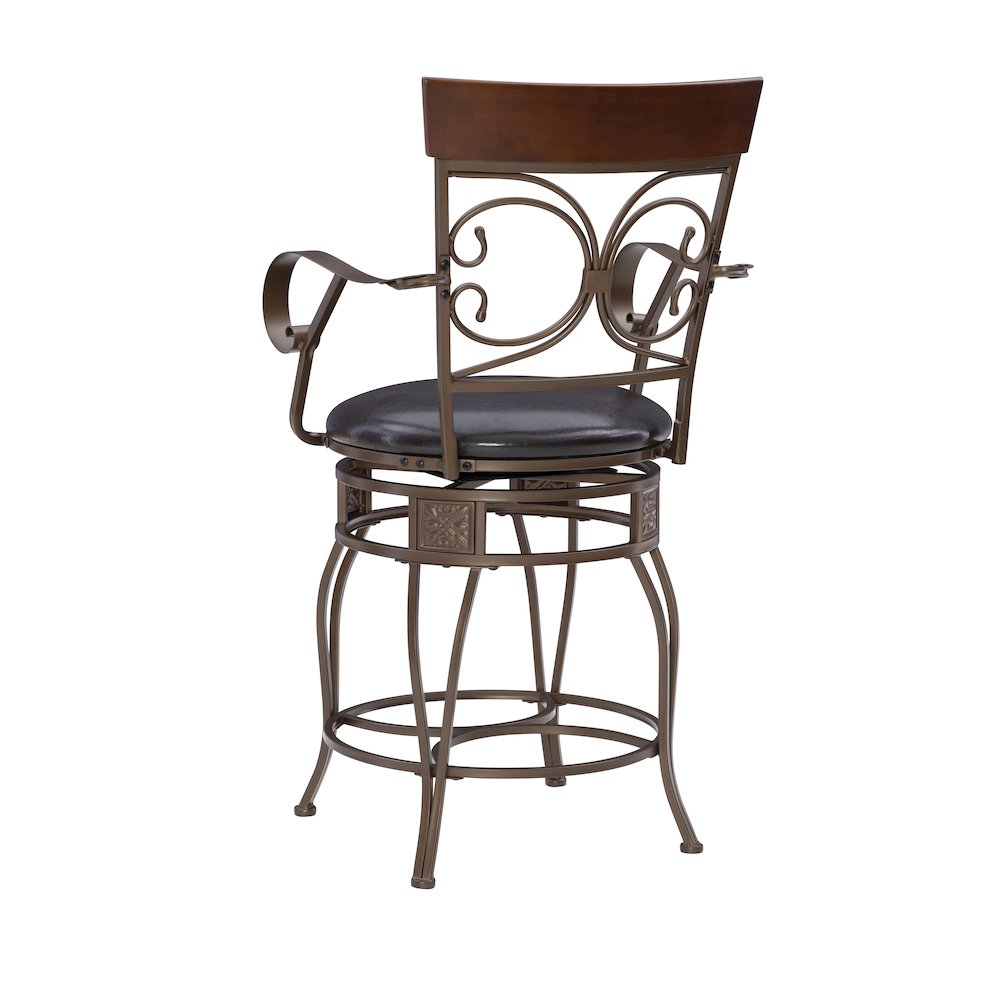 Beeson Big And Tall Counter Stool Arm. Picture 9