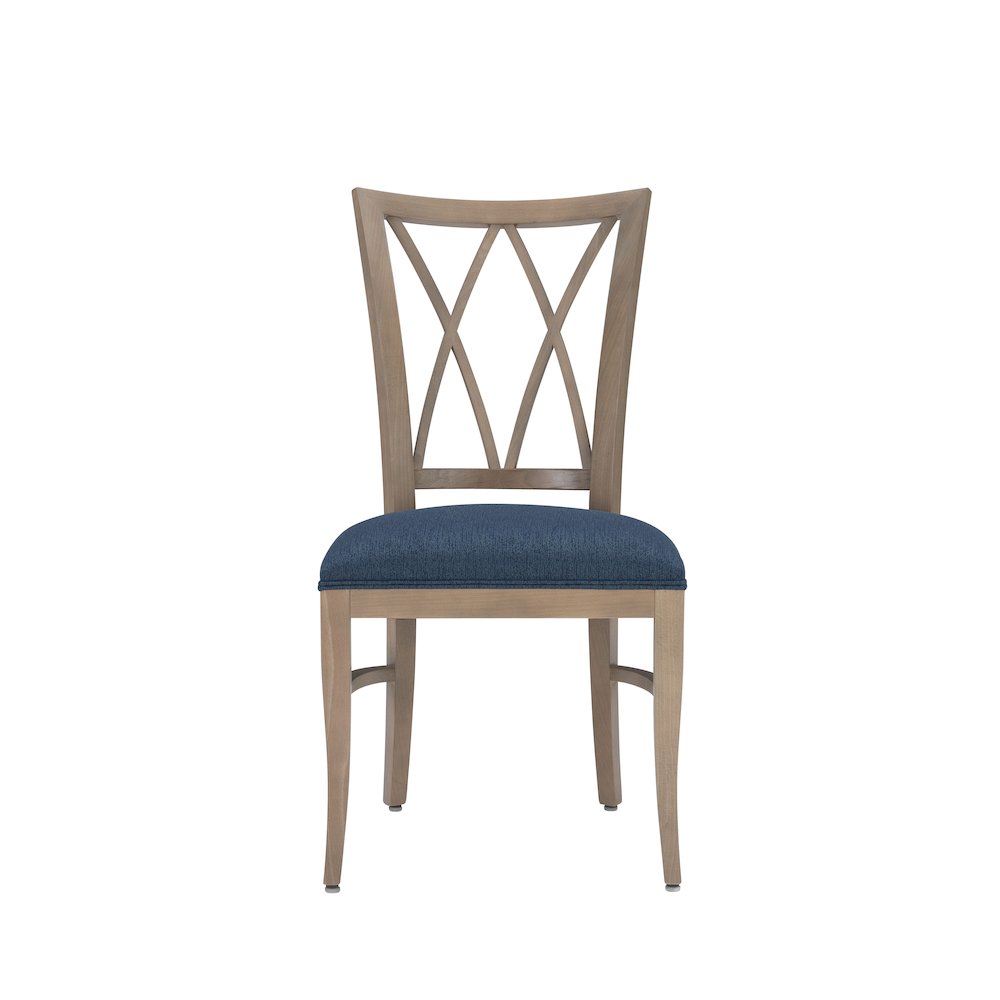 Andes Chair Nat Blue Set Of 2. Picture 2