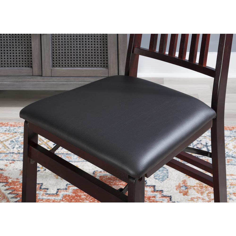 Triena 18 In Mission Back Folding Chair - Set Of Two. Picture 35