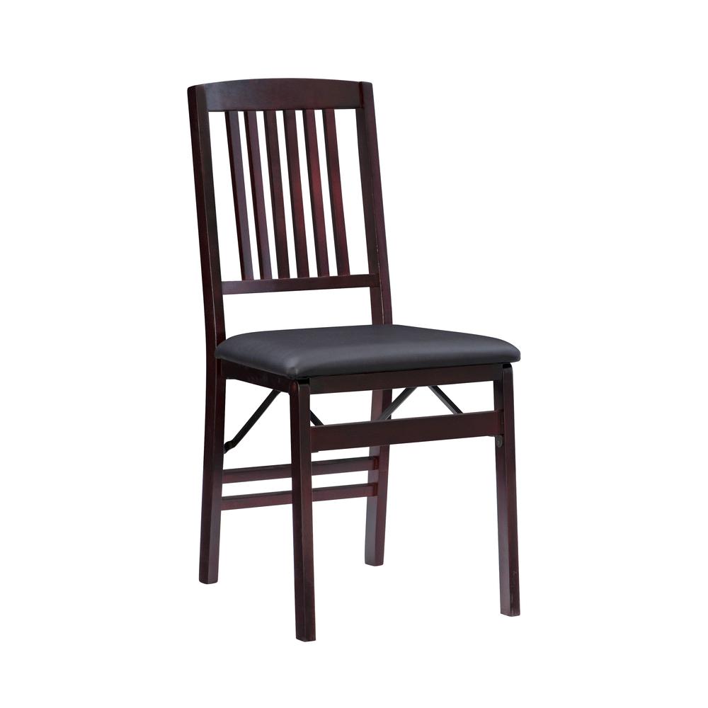 Triena 18 In Mission Back Folding Chair - Set Of Two. Picture 22