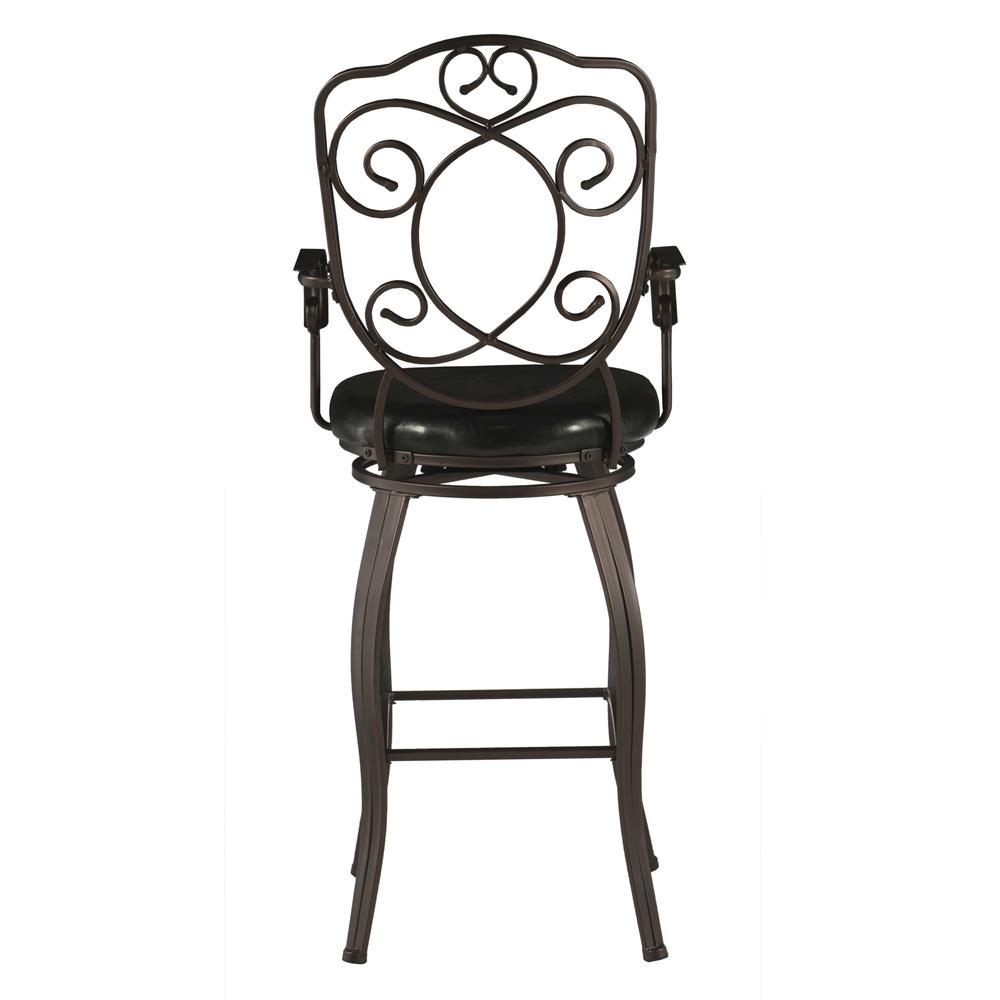 Crested Back Bar Stool 30. Picture 11