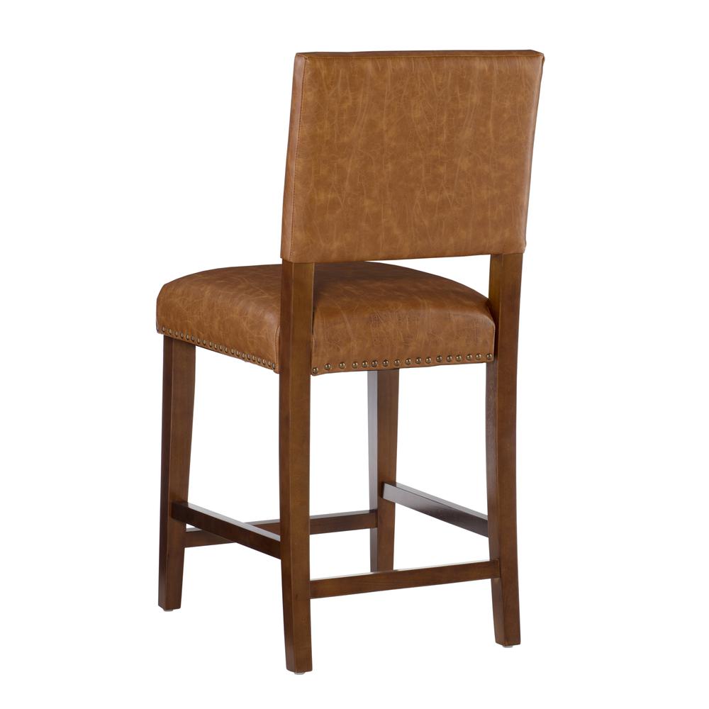 Brook Counter Stool 24 Caramel. Picture 7