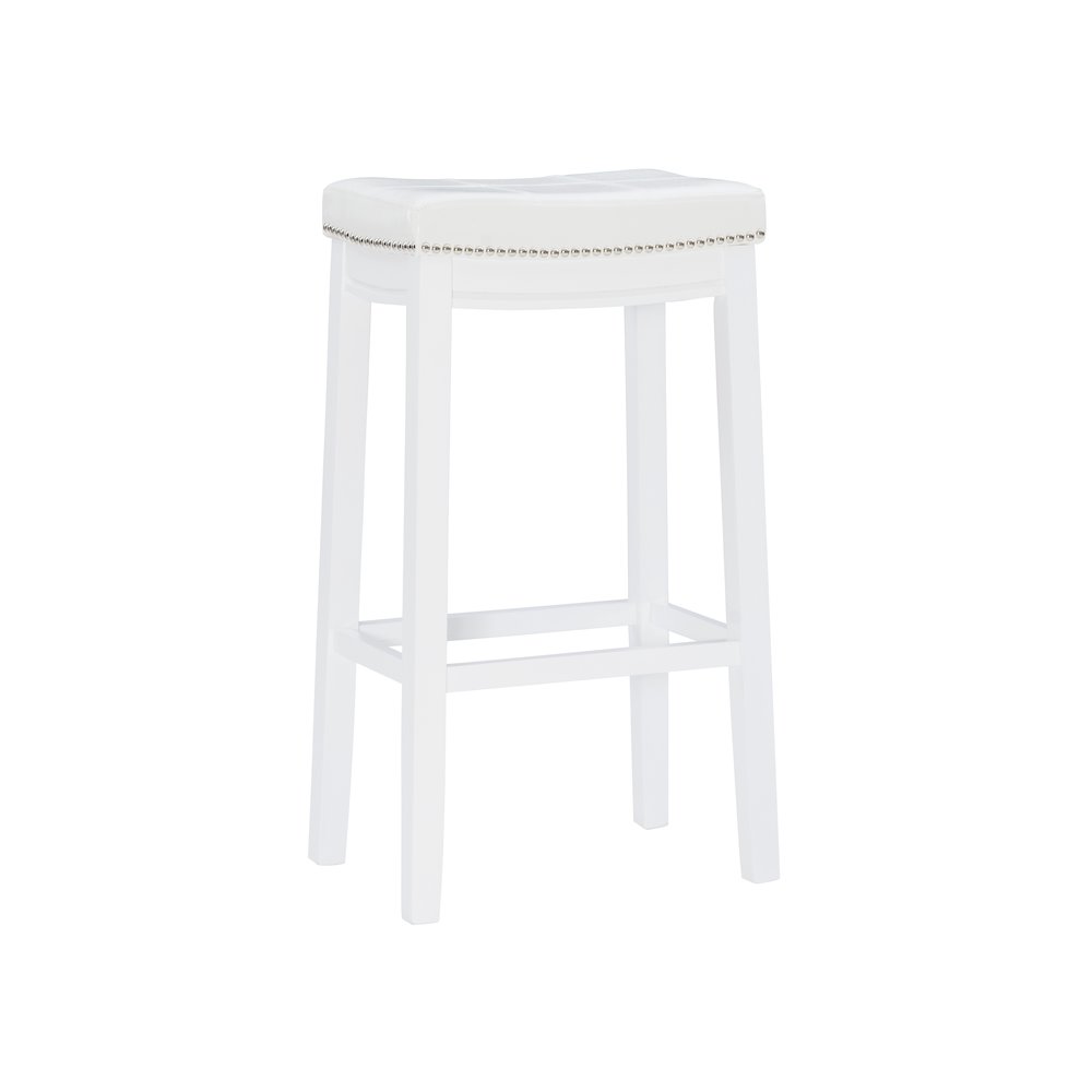 Claridge Barstool White. Picture 9