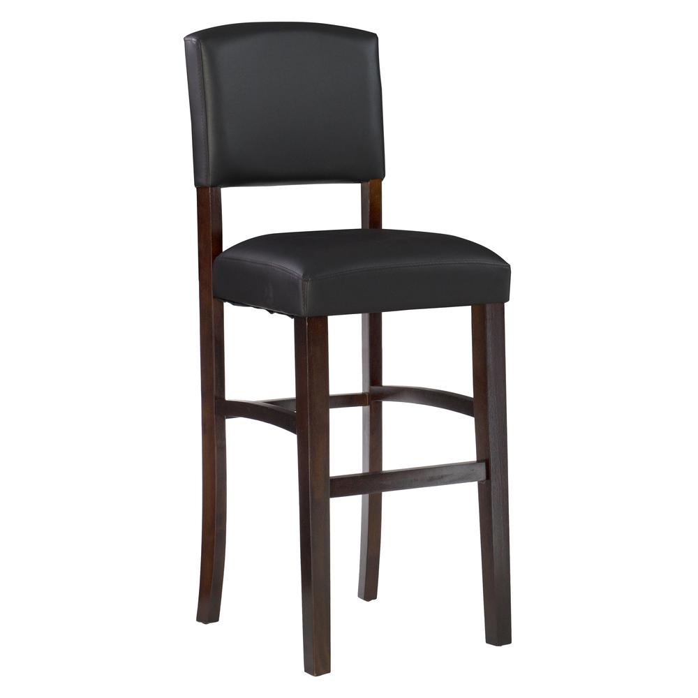 Monaco Bar Stool Espresso. Picture 1