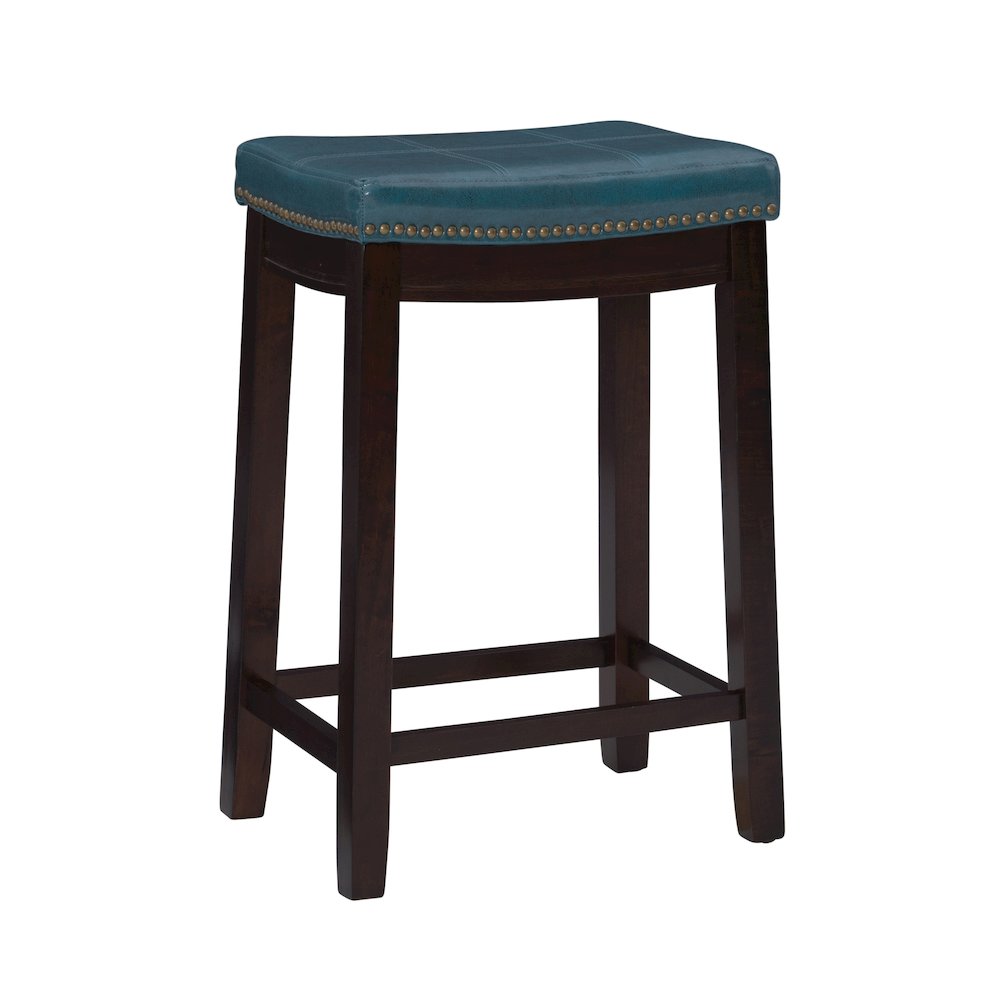 Claridge Blue Counter Stool. Picture 9