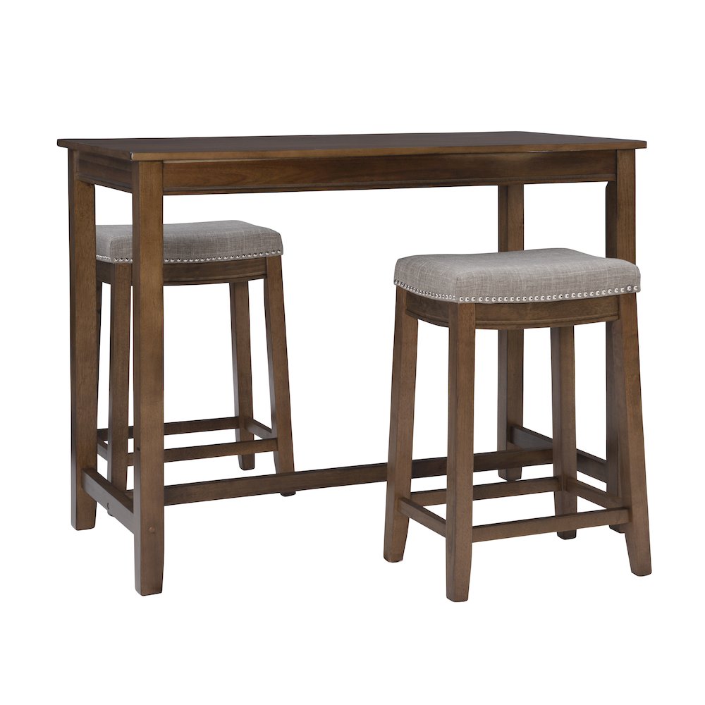 Claridge 3Pc Counter Set Rustic. Picture 5