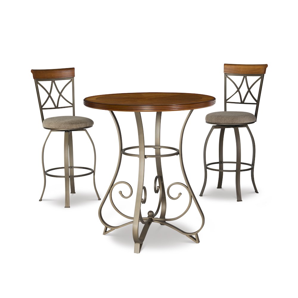 Hamilton 3pc Swivel Pub Set. Picture 4