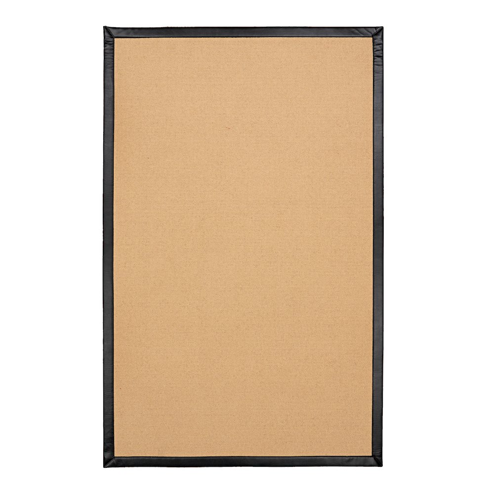 Athena Sisal & Black 5x8, Rug. Picture 1