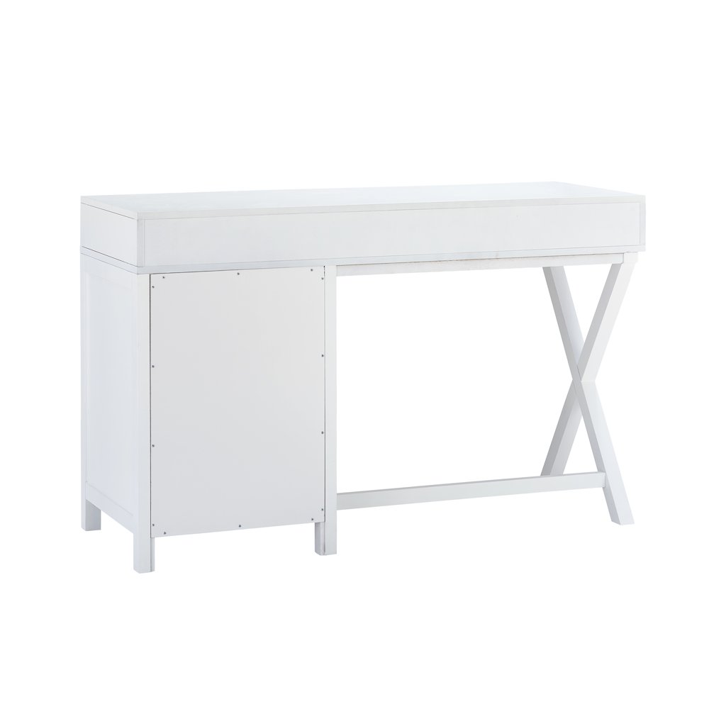 Peggy Side Storage Desk White. Picture 12