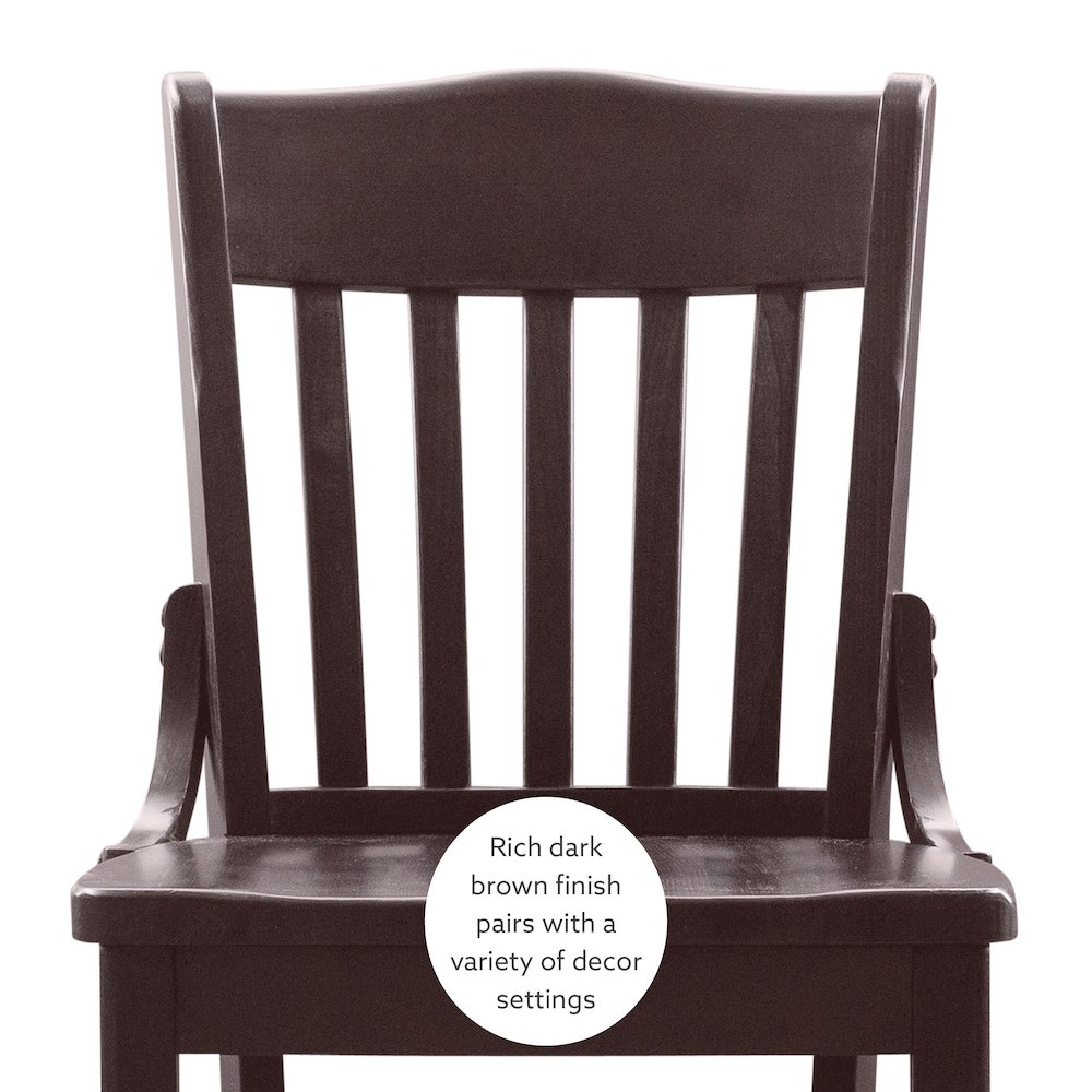 Jace Barstool Brown Set Of 2. Picture 10