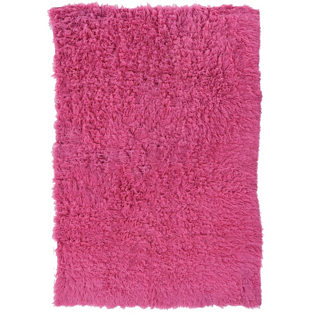 New Flokati 1400gram Fushcia 5x8, Rug. Picture 2