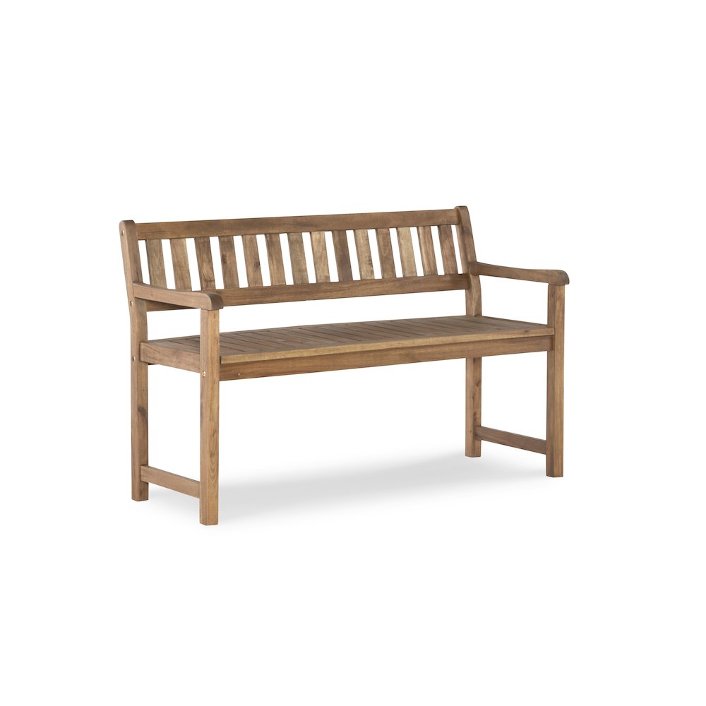 Catalan Bench - Acorn Finish. Picture 8