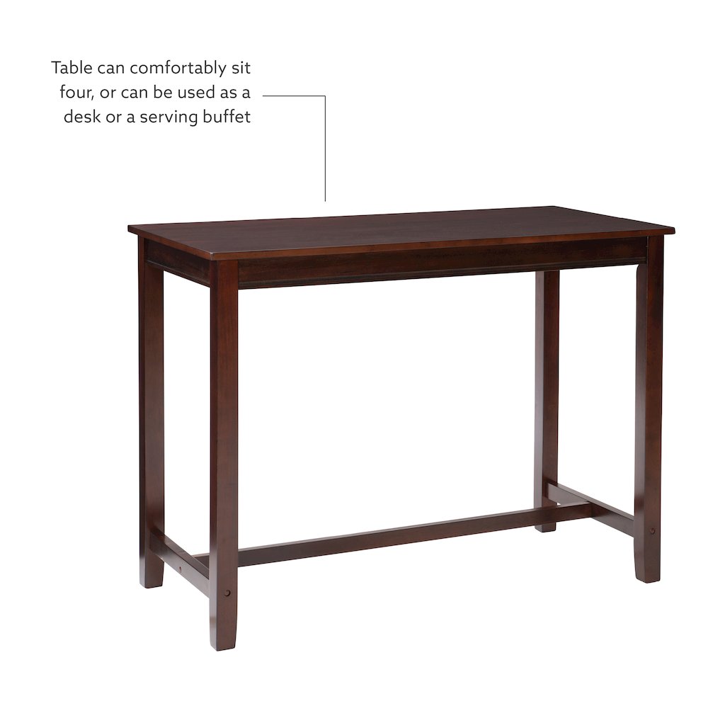 Claridge 3Pc Bar Set Brown. Picture 7