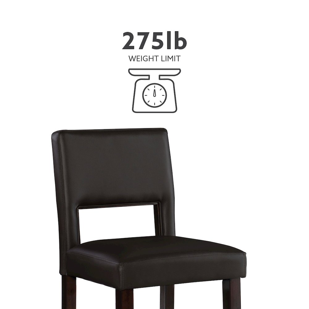 Vega Counter Stool Brown 24. Picture 11