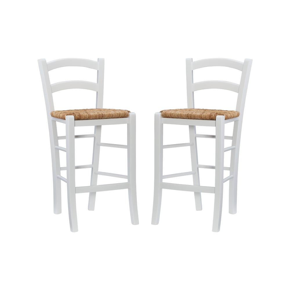 Emilo Counter Stool White Set Of 2. Picture 2