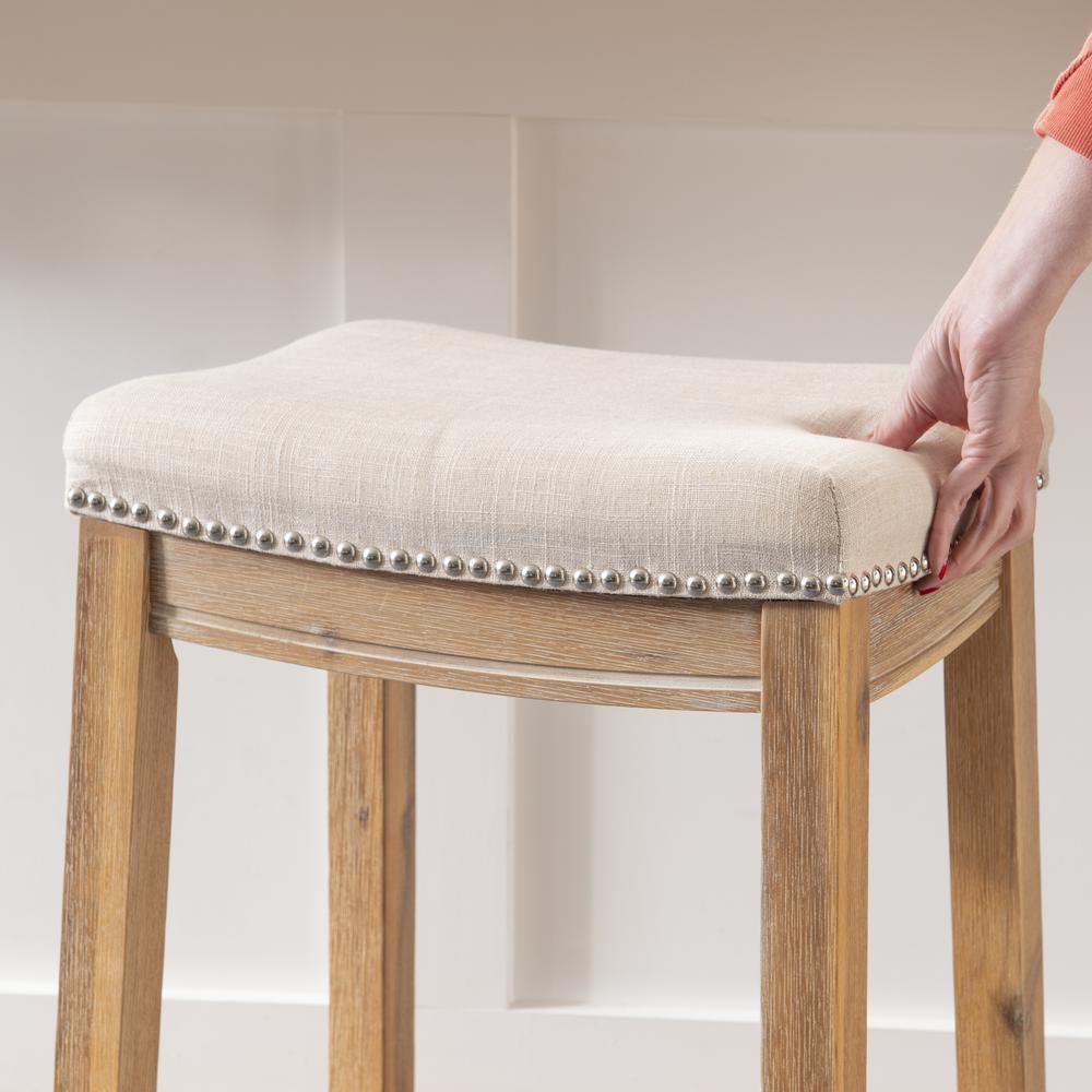 Claridge Acacia Bar Stool. Picture 8
