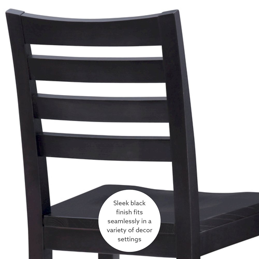 Flynn Counter Stool Black Set Of 2. Picture 11