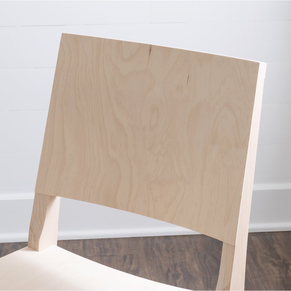 Devin Side Chair Unfinished- Set Of Two. Picture 4