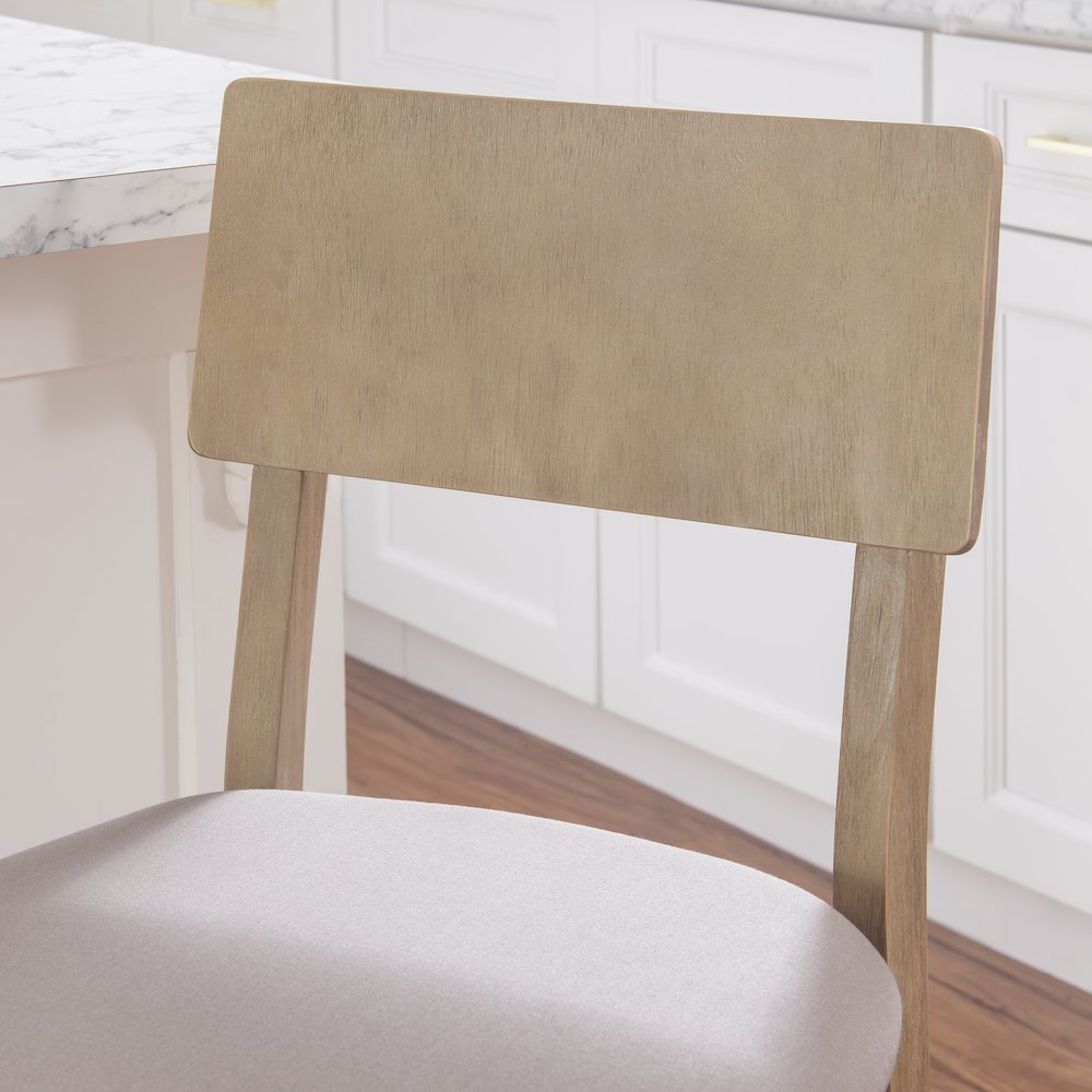 Jordan 24 In Gray Wash Counter Stool. Picture 4
