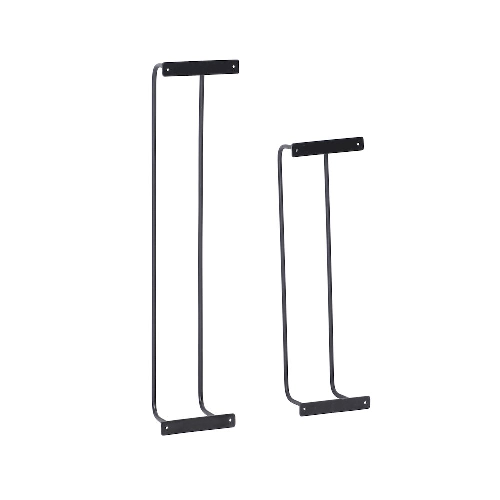 Triston Metal Towel Rack 2Pk Black. Picture 9