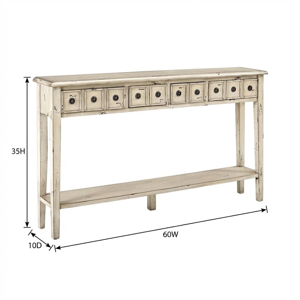 Long Console in Sleek Finish with Modern Design and Sturdy Construction. Picture 7