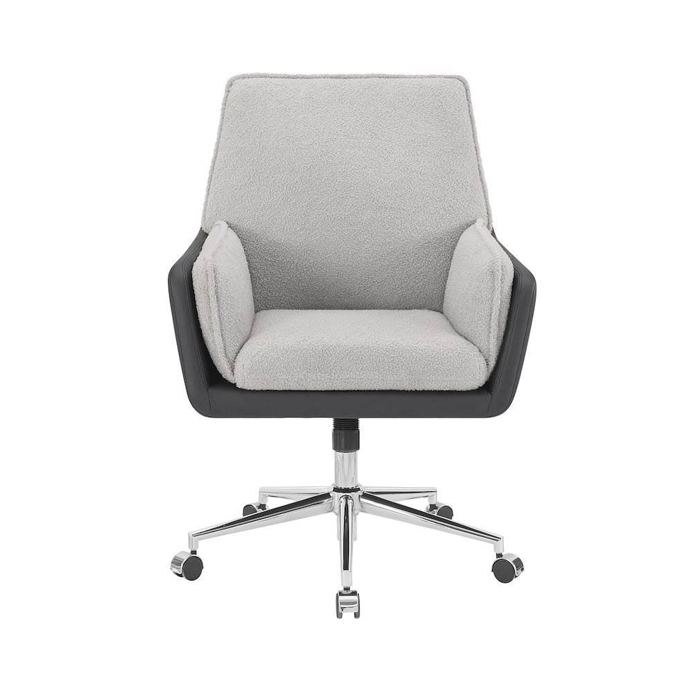 Mabry Swivel Chair Black Grey. Picture 2