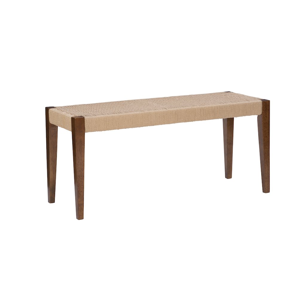 Cadence Dining Bench Brown. Picture 7