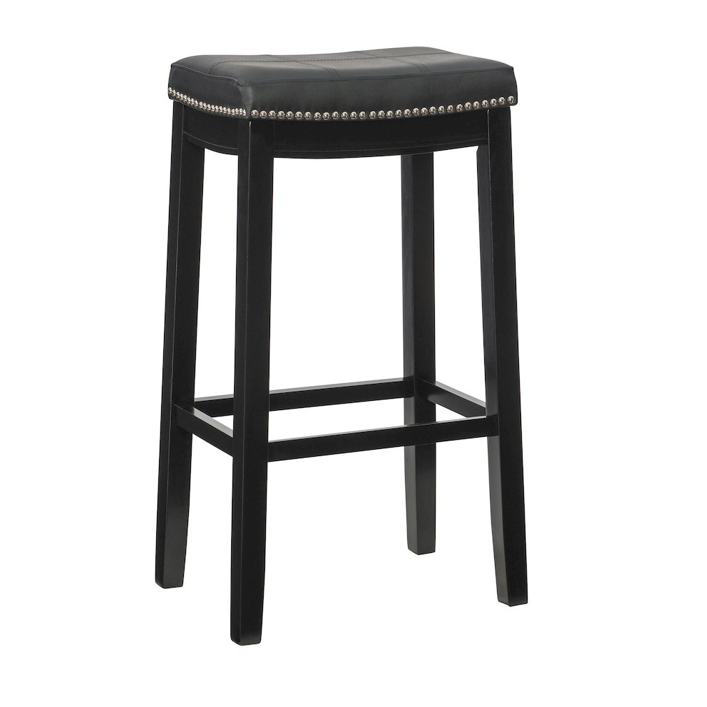 Claridge Black Barstool. Picture 8