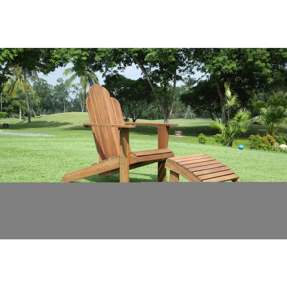 Teak Adirondack Chair. Picture 3