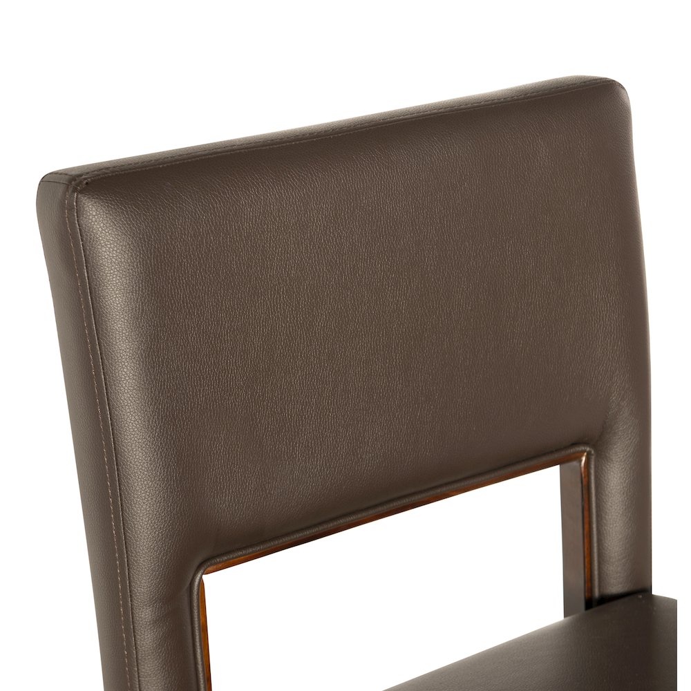 Vega Bar Stool Brown 30. Picture 3