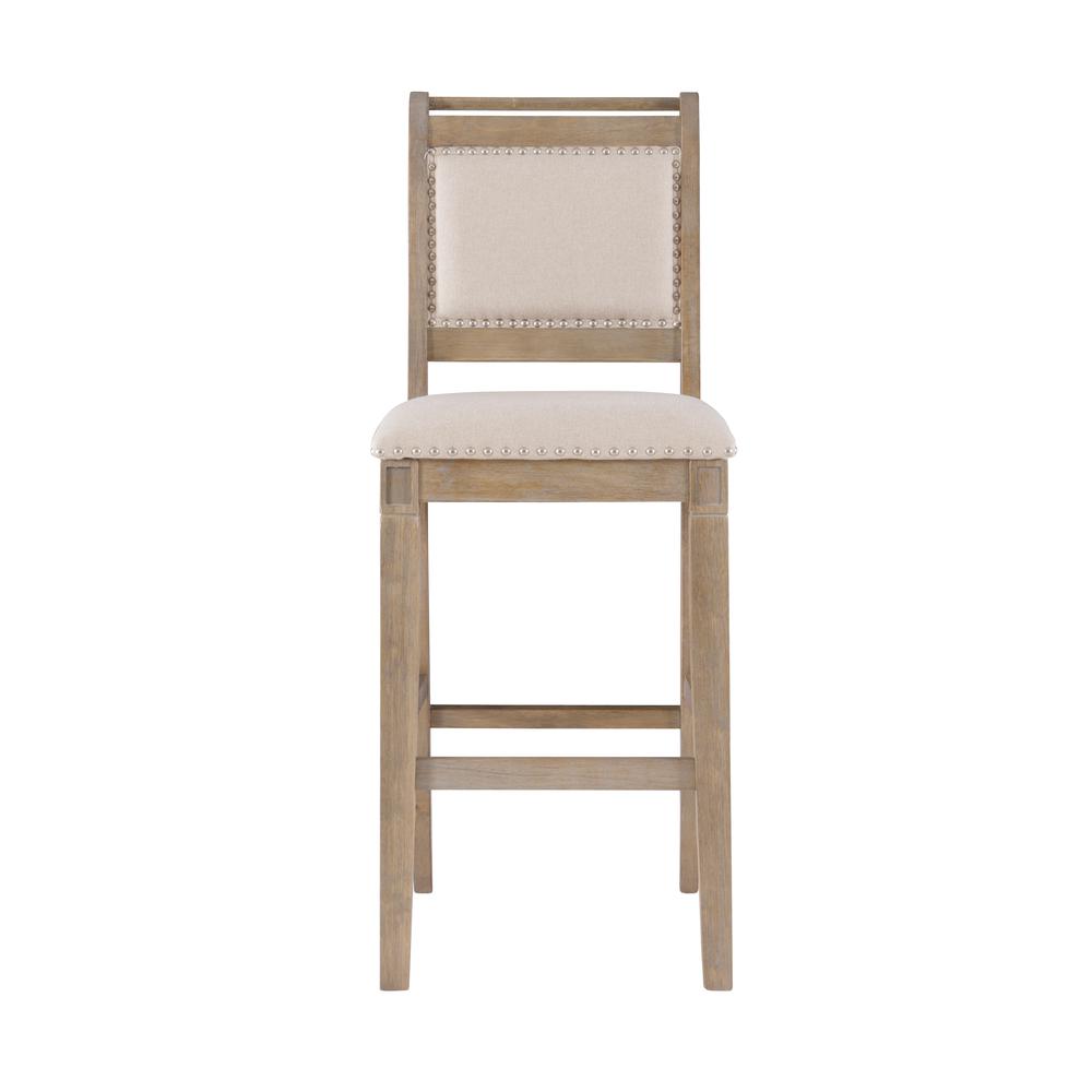 Emmy 30 In Natural Bar Stool. Picture 2