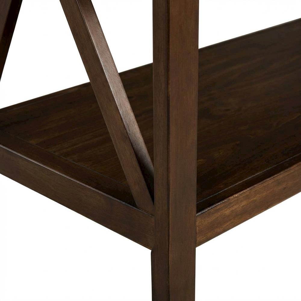 Antique Tobacco Coffee Table with Sturdy Wooden Top and Modern Design. Picture 6