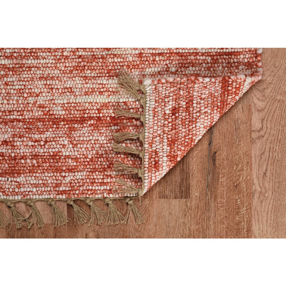 Verginia Berber Red & Natural 7.10x10.4, Rug. Picture 2