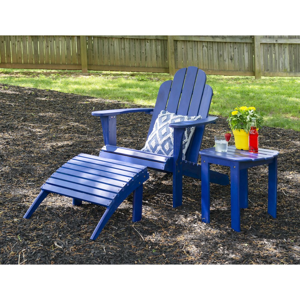 Adirondack Chair Blue. Picture 2