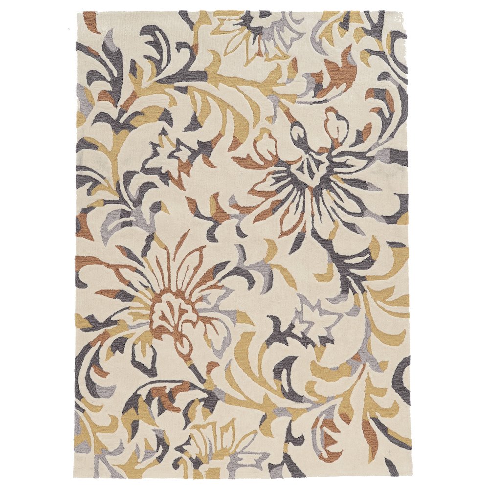 Trio Branches Ivory & Multi 2x3, Rug. Picture 1