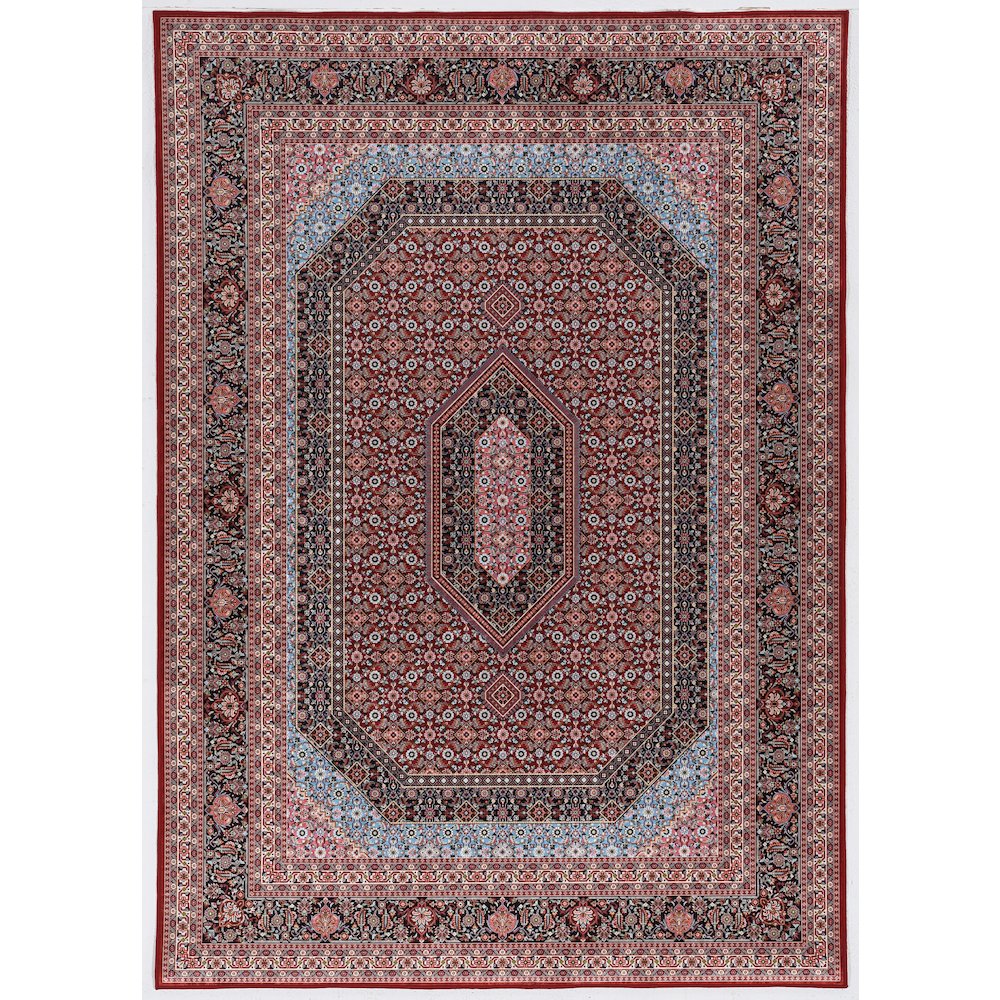 Emerald Milton Red & Blue 5x7, Rug. Picture 2