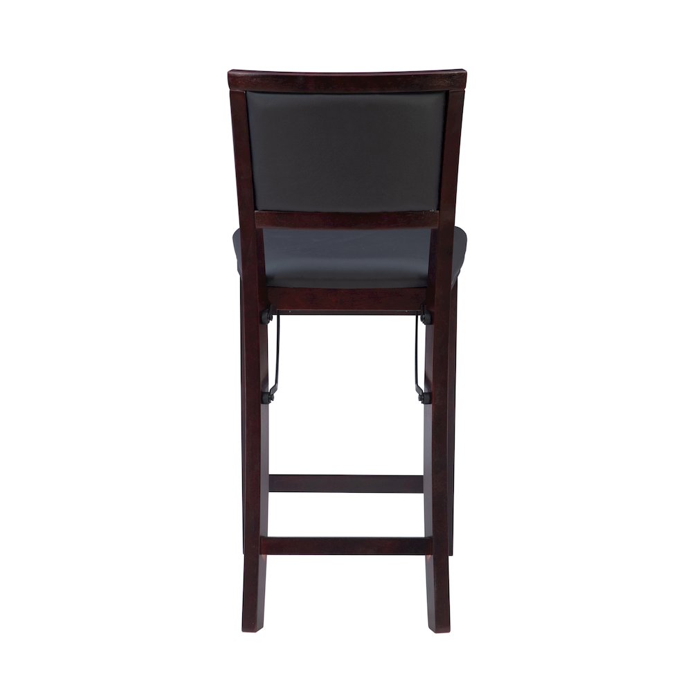 Triena 24 In Pad Back Folding Counter Stool. Picture 9