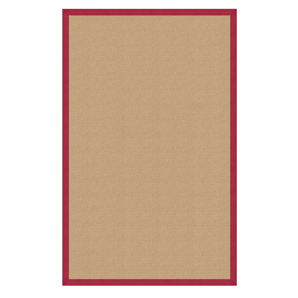 Athena Sisal & Red 8x11, Rug. Picture 1