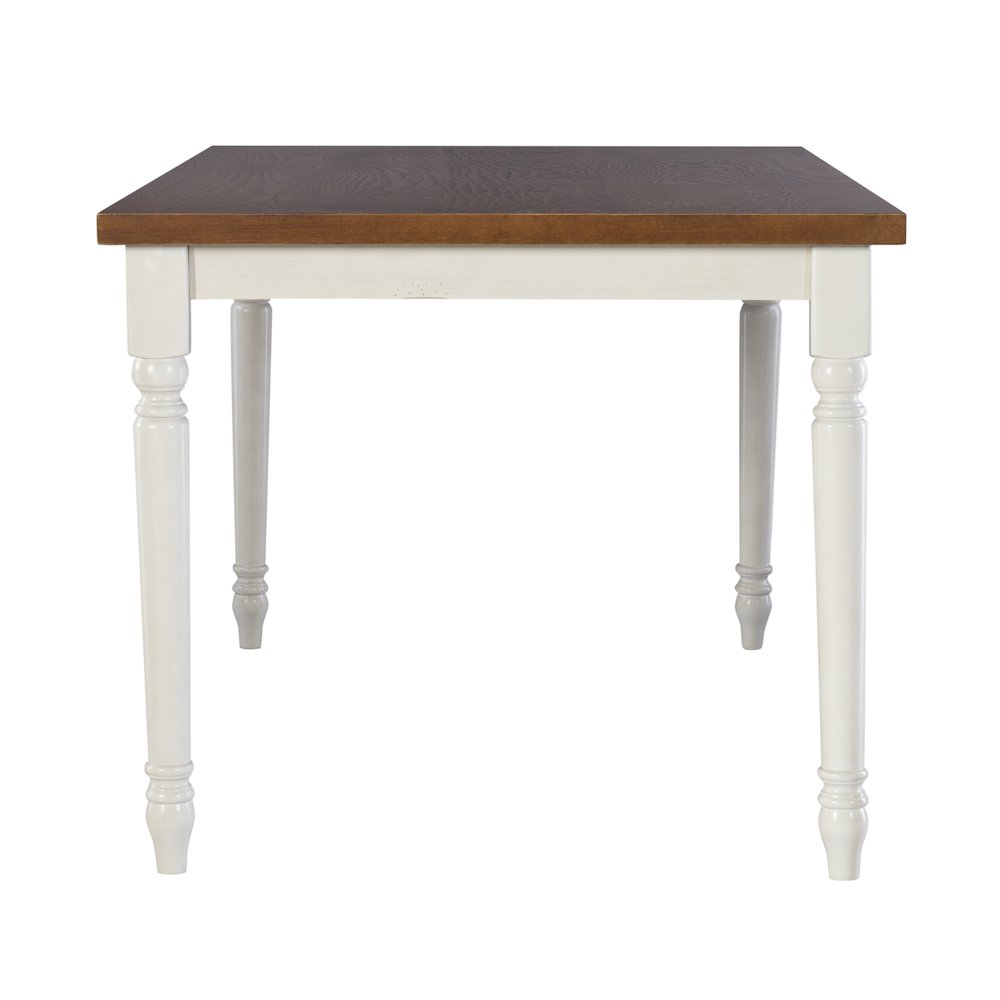 Willow Brown Dining Table. Picture 5