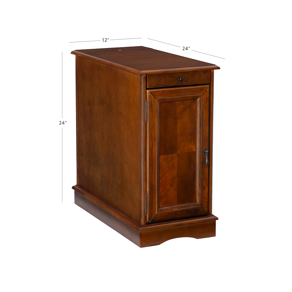 Butler Hazelnut Accent Table. Picture 18