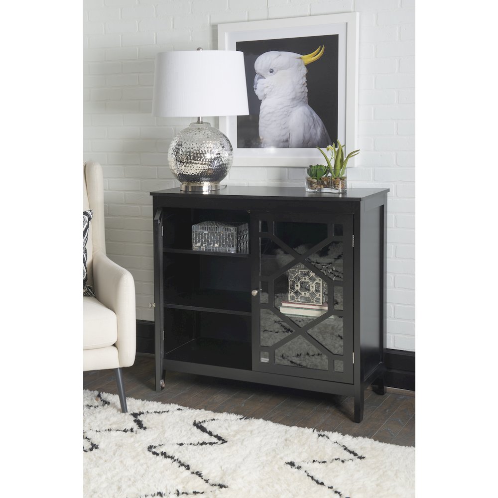 Fetti Black Large Cabinet. Picture 4
