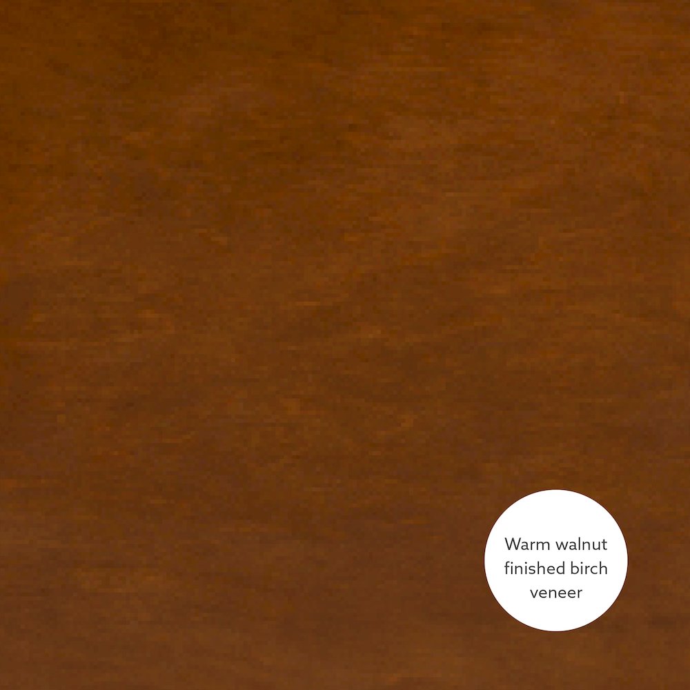Charlotte Coffee Table With Shelf, Walnut Brown. Picture 11