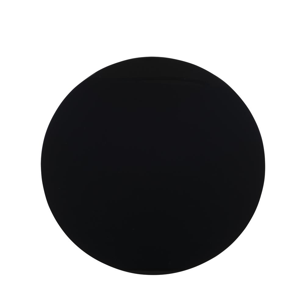 Black Acrylic End Table. Picture 9