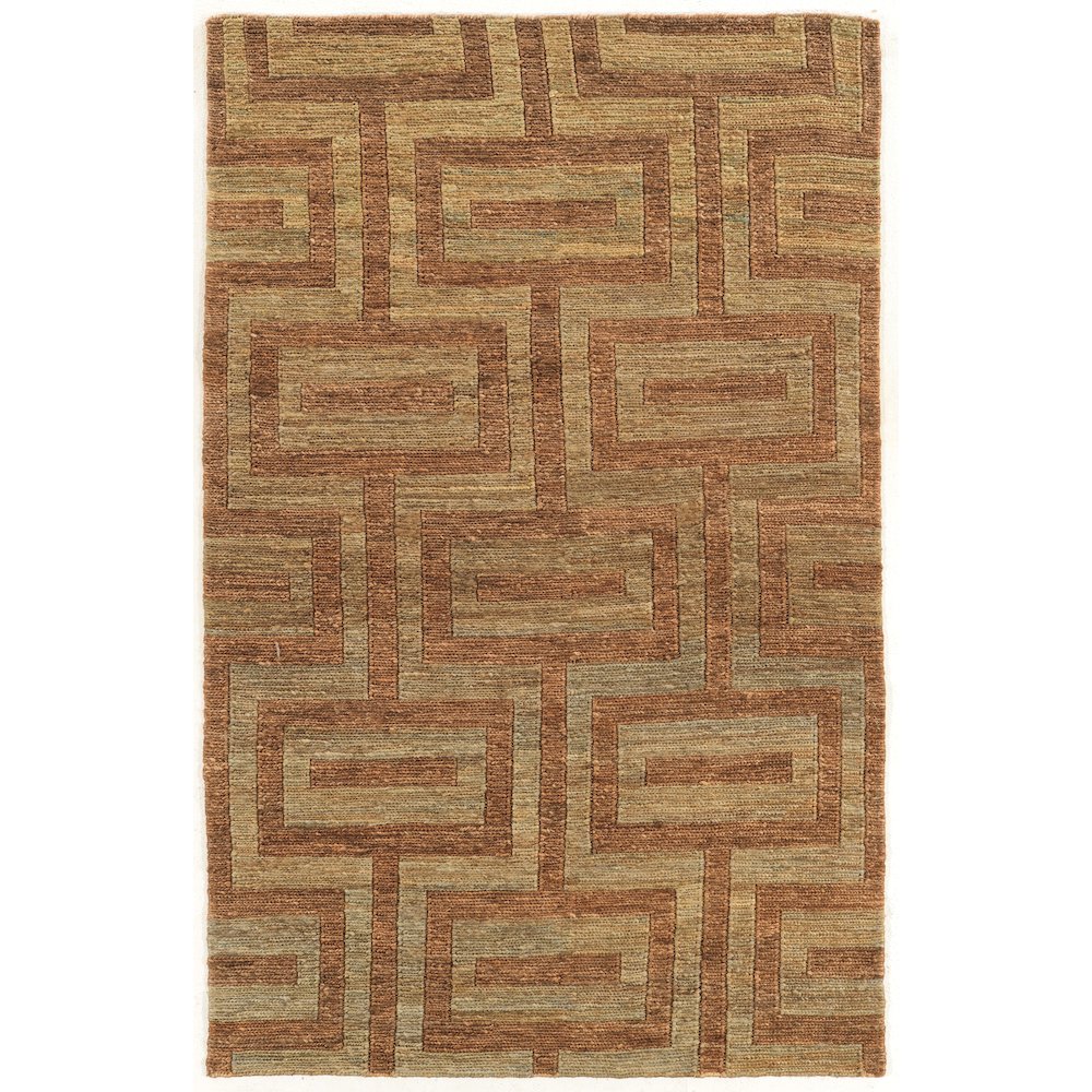 Soumak Beige & Russet 8x11, Rug. Picture 1