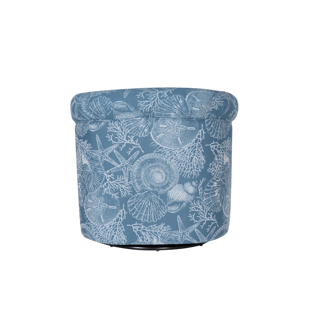 Bonnie Swivel Club Chair, Coastal. Picture 7