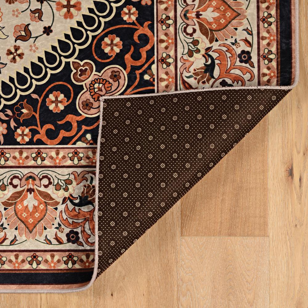 Emerald Harris Cream & Copper 5x7, Rug. Picture 4