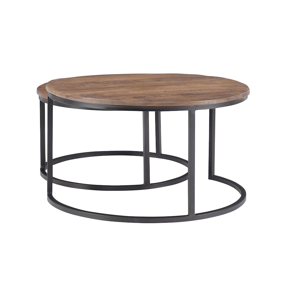Weston Nesting Coffee Tables Brown. Picture 8